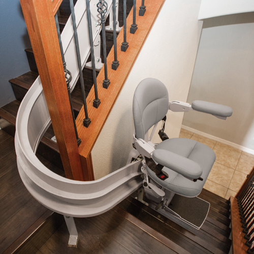 Bruno CRE 2110 Residential and Commercial Curved Stair Lift