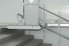 Straight Inclined Platform Wheelchair Lift (Commercial & Residential) 